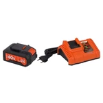 PowerPlus Dual Power akkus fűnyíró 40V+akkus fűkasza 20V+töltő+akku 40V POWDPG7557