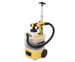 PowerPlus sárga elektromos szórópisztoly + kocsi750W POWX358