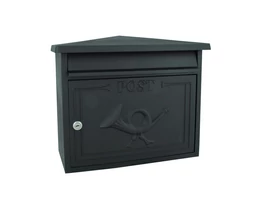 POSTALÁDA ÖNTÖTT ALPIN FEKETE