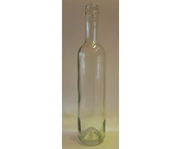 Bordói elit színtelen 0,5l MO dugós