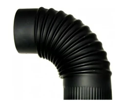 Fekete könyök 120/90 0.5mm