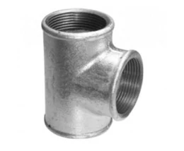 Horganyzott T idom 3/8"