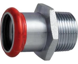 Acélpress hg. csatl. 15x1/2" KM
