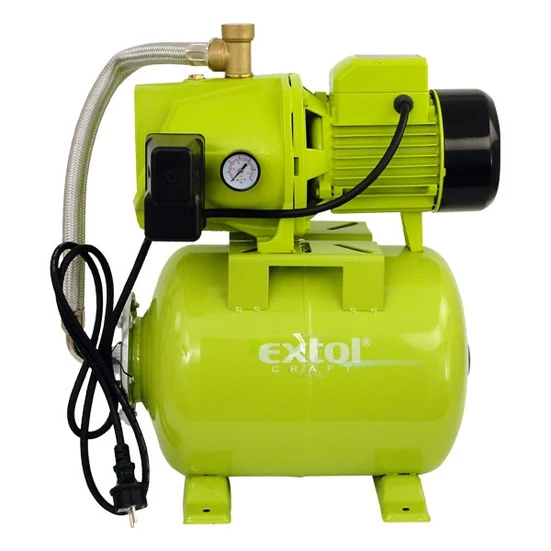Házi vízmű 750W Extol Craft, szállító teljesítmény: 5,4m3/h, max. száll. 46 m, tartály: 20L