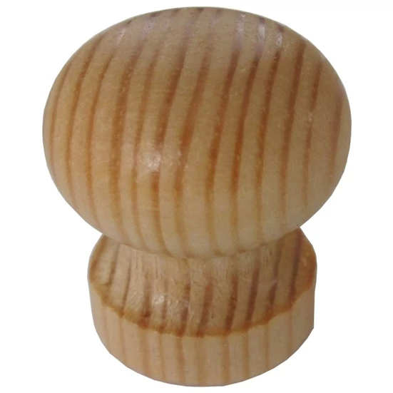 FAGOMB D=25 FENYŐ LAKKOZOTT