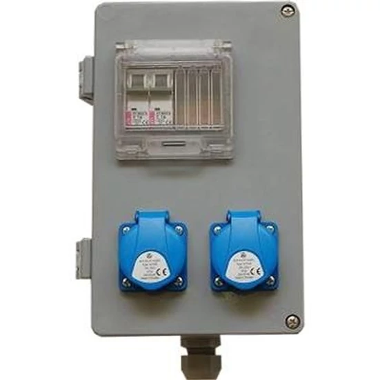 CSATÁRI PLAST CSE 002 ELOSZTÓSZEKRÉNY 2×230 V+km