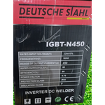 DEUTSCHE IGBT-N450 400A INVERTER hegesztő