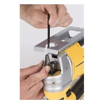 PowerPlus sárga akkus dekopírfűrész 18V Li-ion POWX0075LI