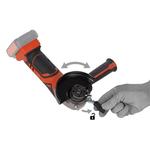 PowerPlus Dual Power akkus sarokcsiszoló alapgép 20V POWDP3510
