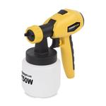 PowerPlus sárga elektromos szórópisztoly + kocsi750W POWX358