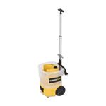 PowerPlus sárga elektromos szórópisztoly + kocsi750W POWX358