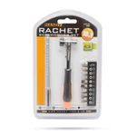 Racsnis csavarhúzó készlet 12 db-os