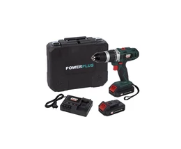 PowerPlus Pro akkumulátoros ütvefúró-csavarbehajtó 18V LI-ION 2 akkumulátor POWP8060