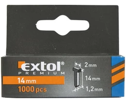 Szeg fejjel profi tűzőgéphez 1000db 14mm