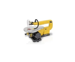 PowerPlus sárga asztali lombfűrész 85W POWX190