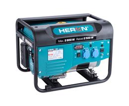 Benzinmotoros áramfejlesztő, max 2600 VA, egyfázisú
