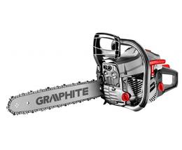 LÁNCFŰRÉSZ GRAPHITE  2 KW 18" (458MM) Benzines