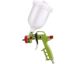 Festékszóró pisztoly légkompresszorhoz, 700ml műanyag tartály, 1,5mm szórónyílás, 190L/perc, 4 Bar, 1/4" gyorscsatlakozó