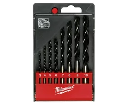 Fafúrókészlet 8 darab műanyag dobozban O 4, 5, 6, 8, 10 mm MILWAUKEE