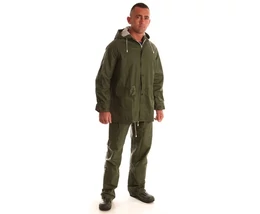 ESŐKABÁT ÉS NADRÁG ZÖLD PVC (2XL)