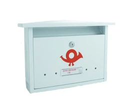 POSTALÁDA ALPESI-1 ZÁRAS FEHÉR HORGANYZOTT