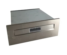 POSTALÁDA OSZLOPBA ÉPÍTHETŐ INOX