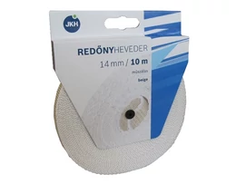 REDŐNYHEVEDER MŰSZÁL 14MM BEIGE 10FM