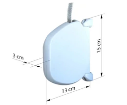 REDŐNYAUTOMATA FEHÉR MINI + HEVEDER (14MM/5M)