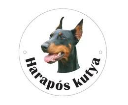 KUTYATÁBLA MŰANYAG "DOBERMANN"