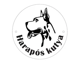 KUTYATÁBLA MŰANYAG "DOG"