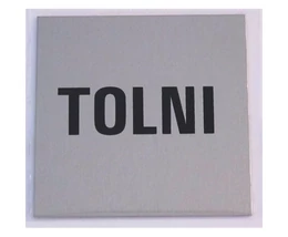 TÁBLA ALUMÍNIUM ÖNTAPADÓ 60X60MM "TOLNI"
