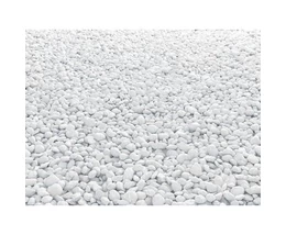 Carrara márványkavics fehér 8 mm - 16 mm 15 kg/zsák