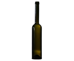 Díszüveg platin oliv 0,5 literes
