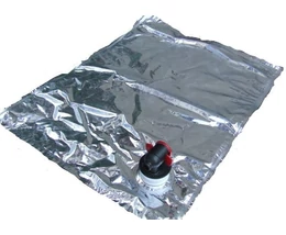 BAG IN BOX zacskó metalizált 10 lit /meleg töltésű/