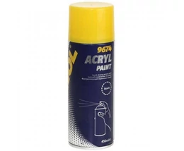 MANNOL AKRIL FESTÉK MATT FEKETE 450ML