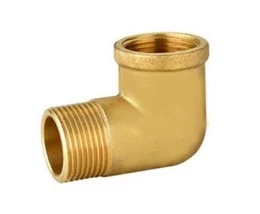 Réz könyök KB 3/8"