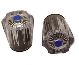 Kristályfogantyú 3/8" KÉK