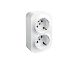 LEGRAND FORIX DUPLA FÖLDELT DUGALJ IP20 FEHÉR