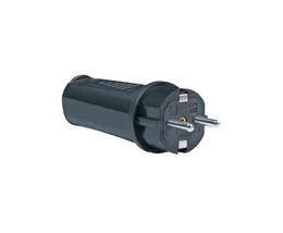MENTAVILL GUMI DUGVILLA FEKETE 16A 250V