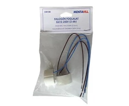 HALOGÉN FOGLALAT GU10 230V 2 db/csomag