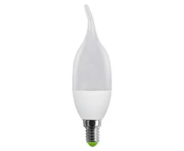 LED GYERTYA fényforrás E14 6W 6500K gyertyaláng forma