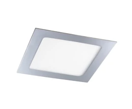 RÁBALUX Lois, Beépíthető, króm mennyezeti lámpa, LED 12W 800lm 4000K IP44 170x170mm