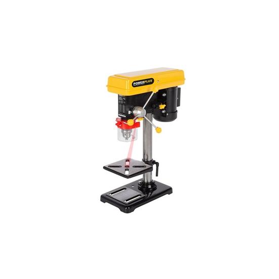 PowerPlus sárga oszlopos fúrógép 500W POWX155