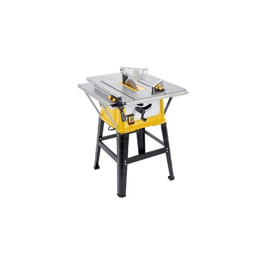 PowerPlus sárga állványos körfűrész 254mm 1500W POWX221