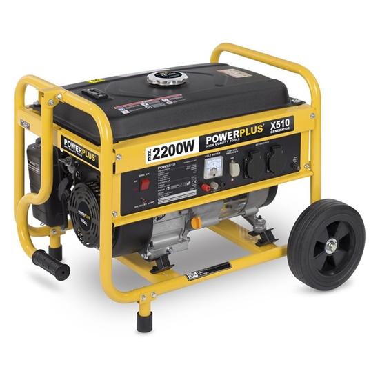 PowerPlus sárga generátor 2200W POWX510