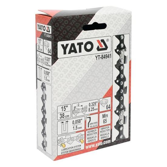 Láncfűrész lánc 14 col 3/8 col 1,3 mm YATO
