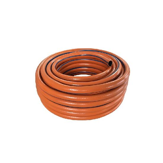 Locsolótömlő, 2 rétegű csavarodásmentes, 1" 25 m, narancs, 300 g/m, Orangeflex