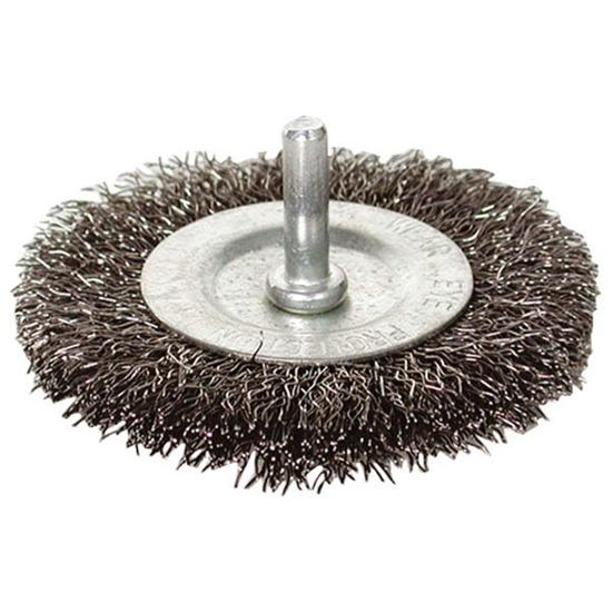 KÖRKEFE HULLÁMOS SZÁLÚ D=100MM CSAPOS
