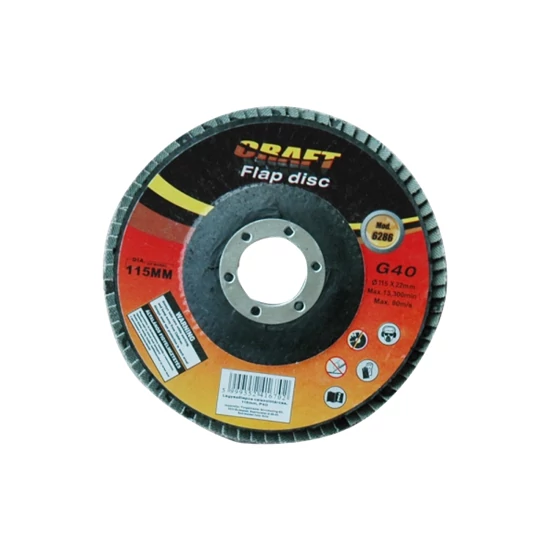 LAMELLÁS CSISZOLÓTÁRCSA D=115 MM P120