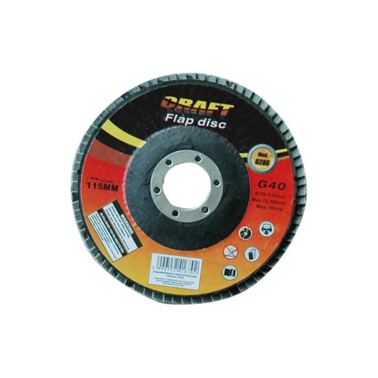 LAMELLÁS CSISZOLÓTÁRCSA D=115 MM P60